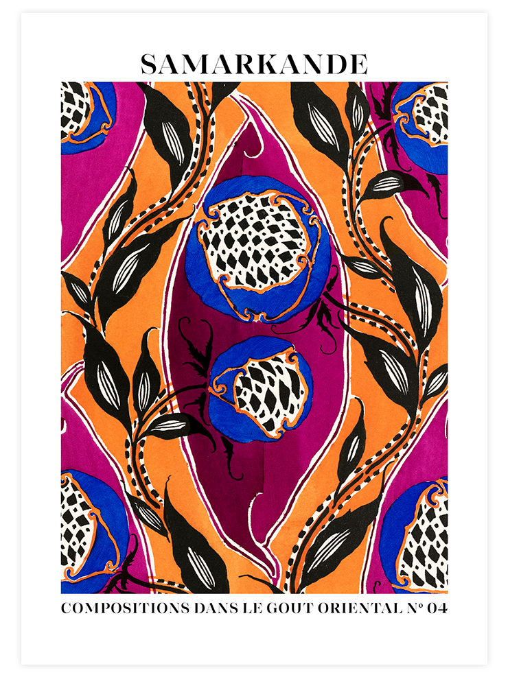 Gout Oriental N4 - Art Print Ürün ana görseli