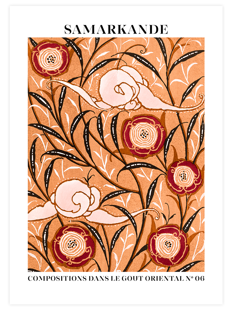 Gout Oriental N6 - Art Print