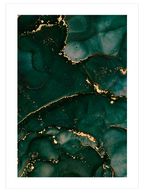 Green & Gold - Art Print