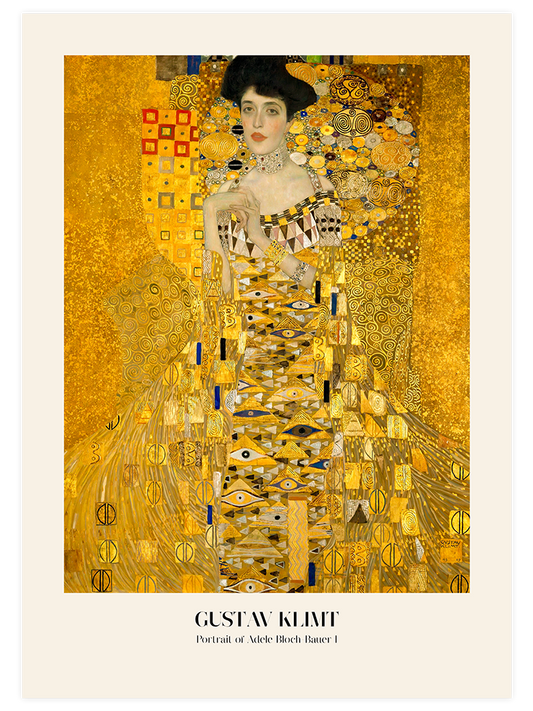Klimt Portrait Of Adele Bloch Bauer - Art Print
