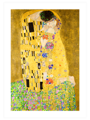 Gustav Klimt The Kiss - Fine Art Poster