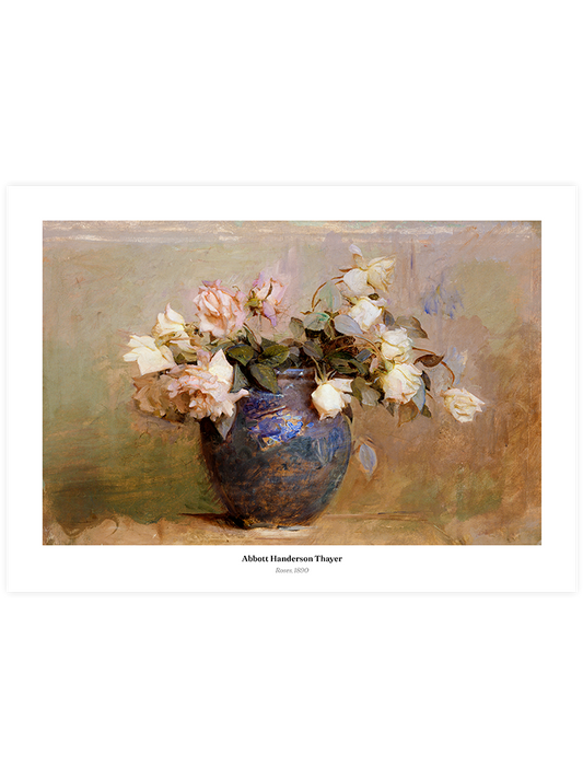Handerson Thayer Roses - Fine Art Poster