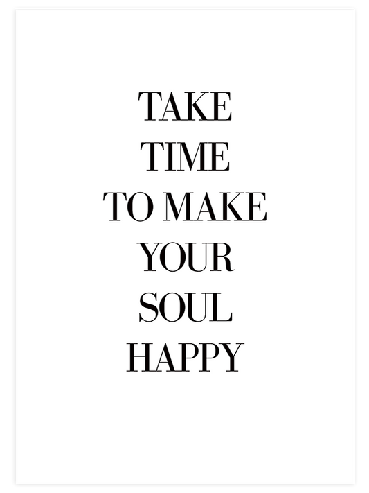 Happy Soul Poster - Giclée Baskı