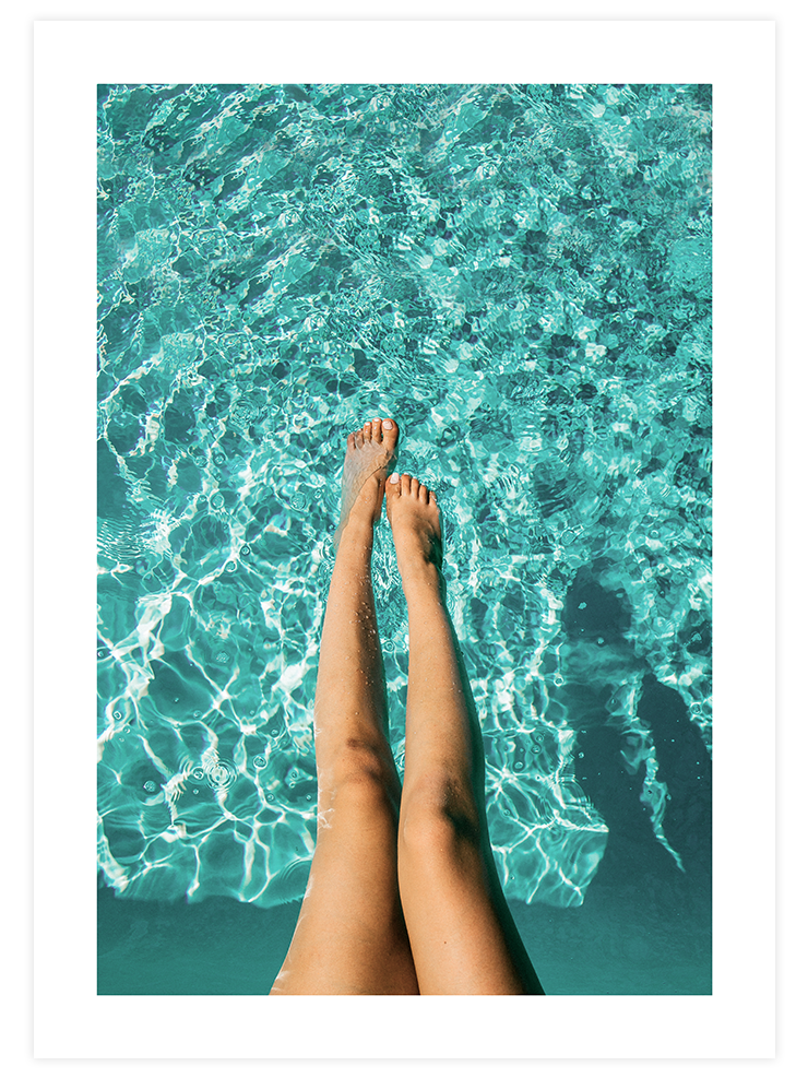 Havuz Keyfi - Art Print Ürün ana görseli