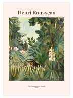 Henri Rousseau The Equatorial Jungle - Art Print
