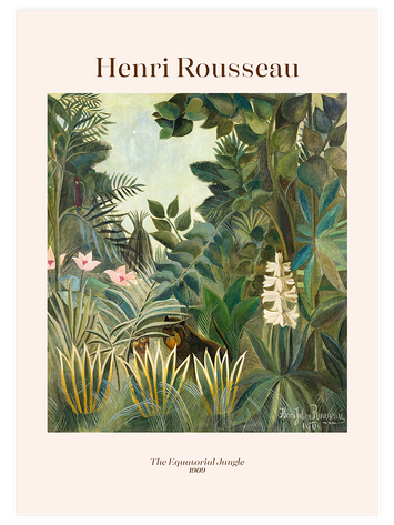 1art1 Leinwandbild 'Der Traum' Von Henri Rousseau – 80x60 Cm, Auf Keilrahmen, Made In Germany