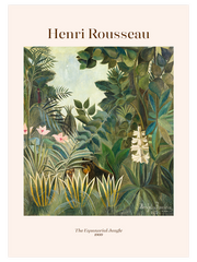 Henri Rousseau The Equatorial Jungle - Fine Art Poster