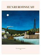 Rousseau The Seine At Suresnes - Art Print