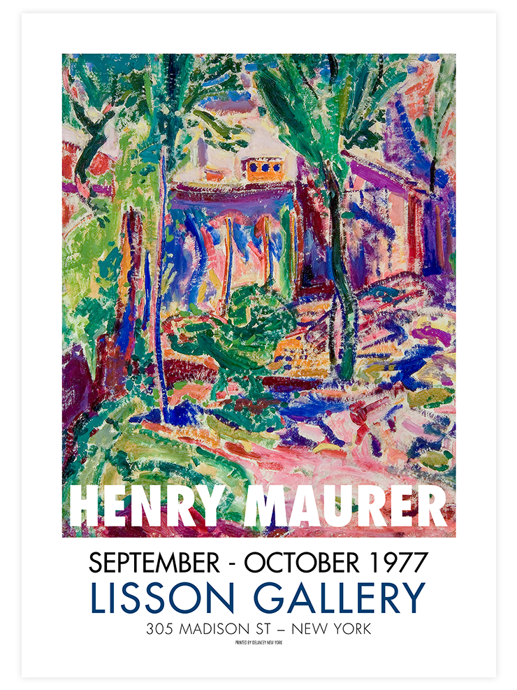 Henry Maurer Afiş N2 - Art Print