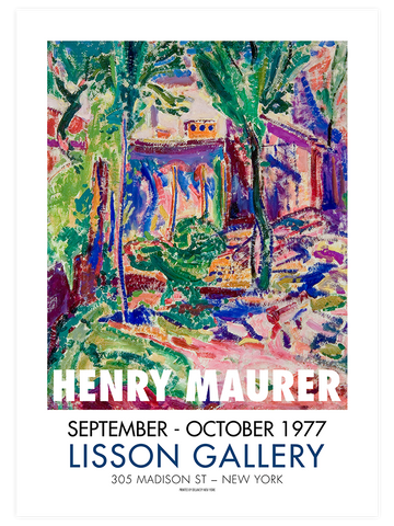 Henry Maurer Afiş N2 - Art Print