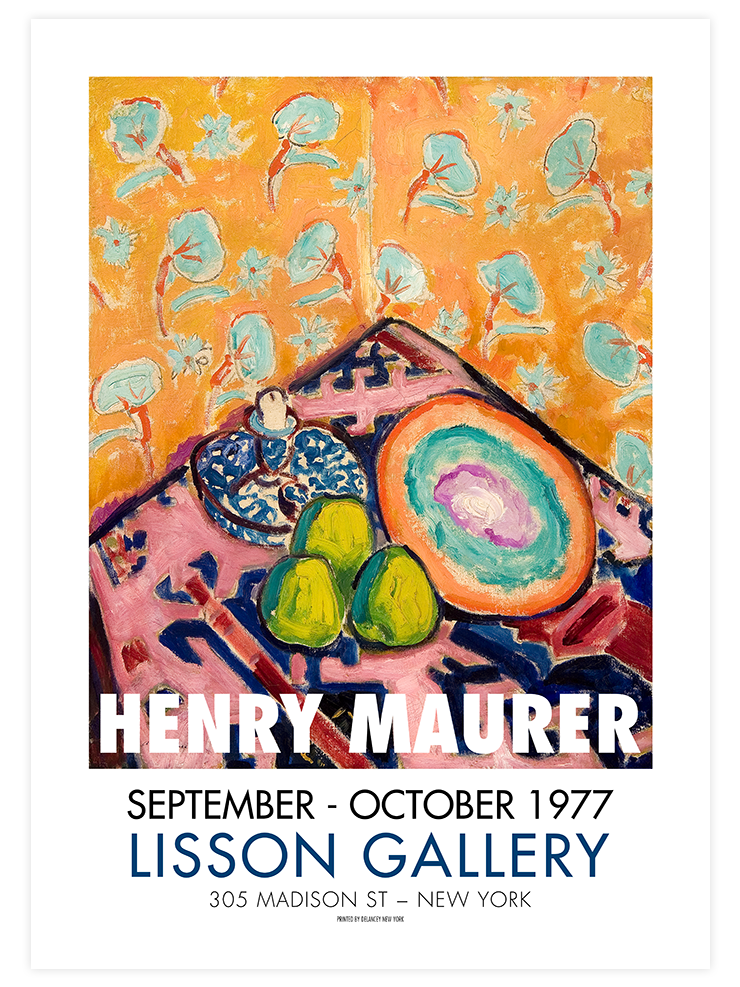 Henry Maurer Afiş N3 - Art Print Ürün ana görseli