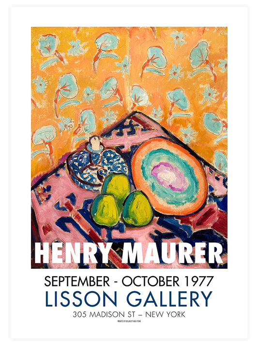 Henry Maurer Afiş N3 - Art Print