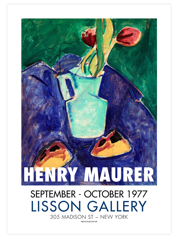 Henry Maurer Afiş - Art Print