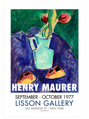 Henry Maurer Afiş - Art Print