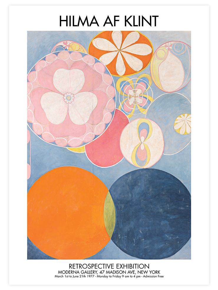 Hilma Af Klint Afiş N1 - Art Print
