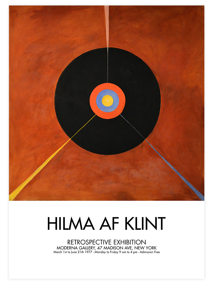 Hilma Af Klint Afiş N3 - Art Print