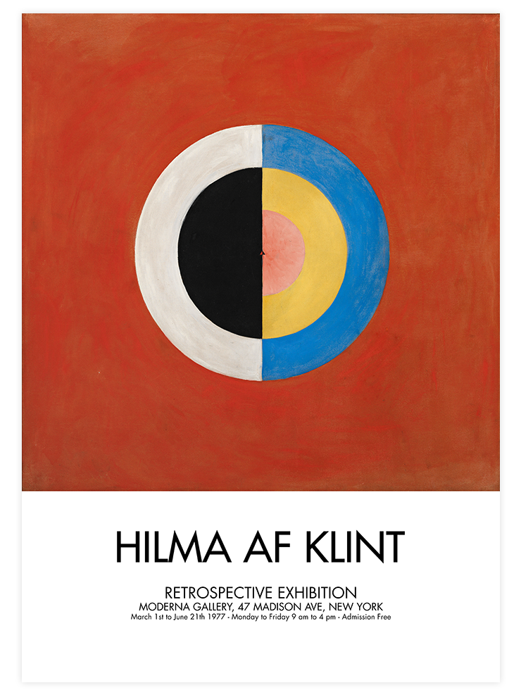 Hilma Af Klint Afiş N5 - Art Print Ürün ana görseli