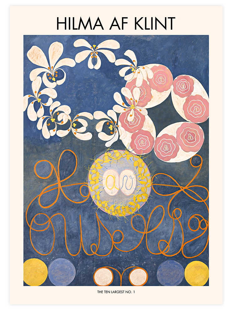 Hilma Af Klint The Ten Largest No1 - Art Print Ürün ana görseli