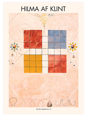 Hilma Af Klint The Ten Largest N10 - Art Print
