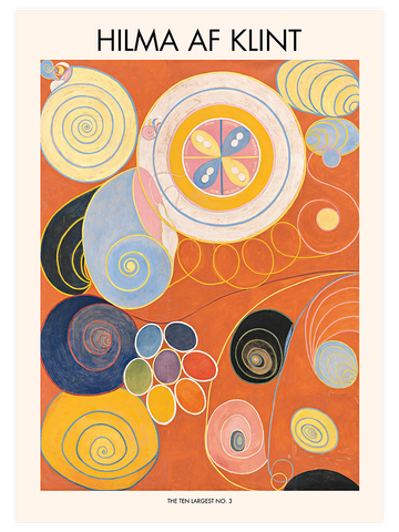 Hilma Af Klint The Ten Largest No3 - Art Print