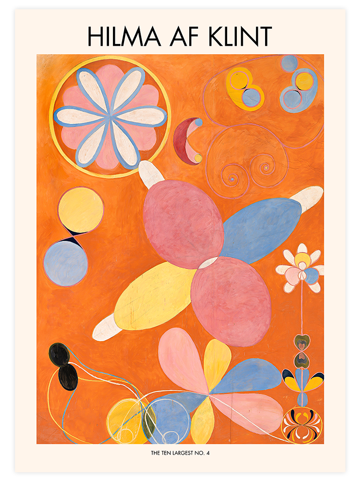 Hilma Af Klint The Ten Largest No4 - Art Print Ürün ana görseli