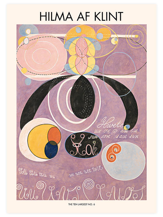 Hilma Af Klint The Ten Largest No6 - Fine Art Poster