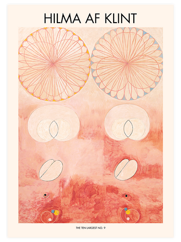 Hilma Af Klint The Ten Largest No9 - Art Print