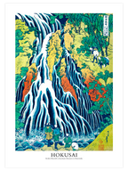 Hokusai Kirifuri Waterfall - Art Print
