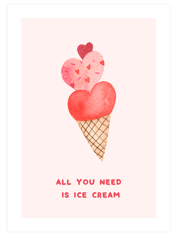 Ice Cream - Art Print