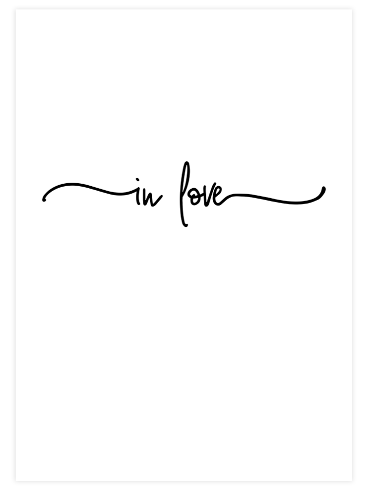 In Love - Art Print