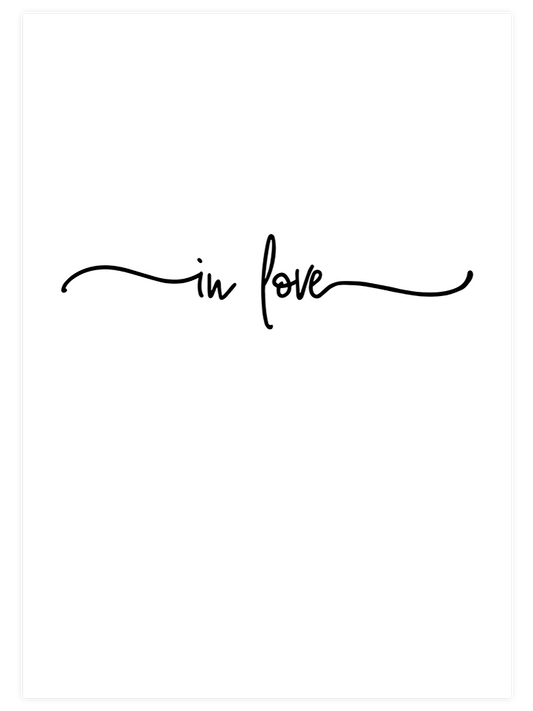 In Love - Fine Art Poster