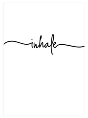 Inhale - Fine Art Poster