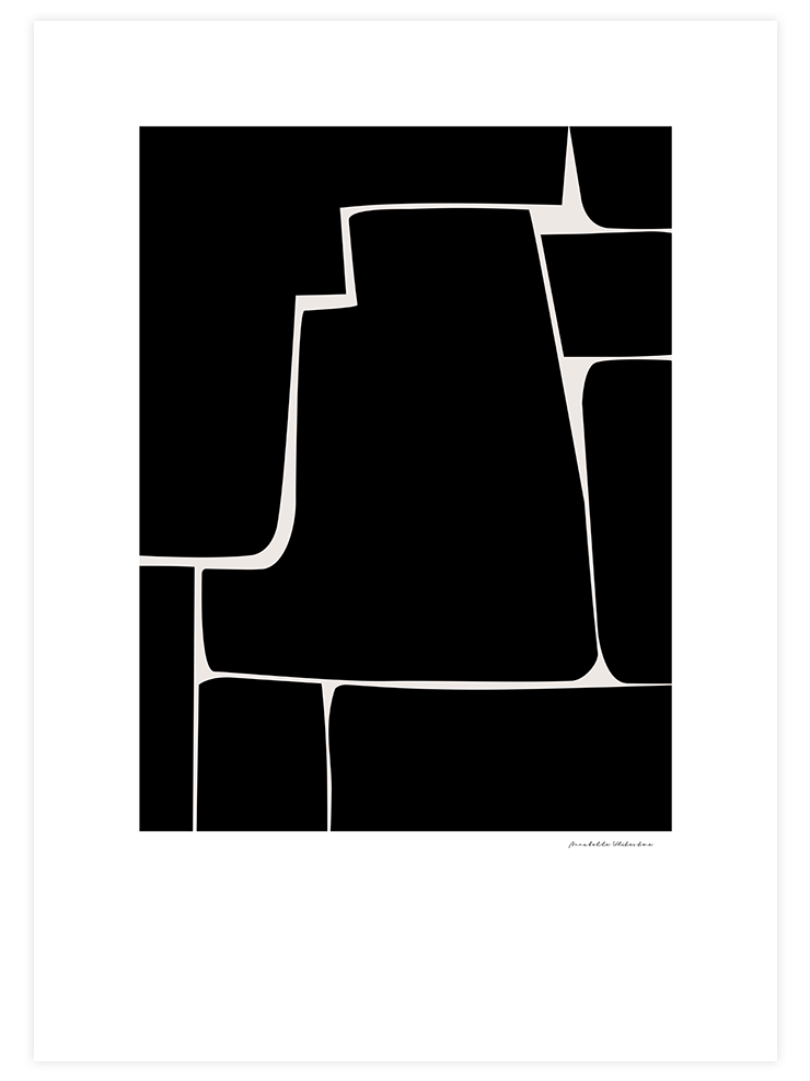 Işık N1 - Art Print Sanatsal Poster