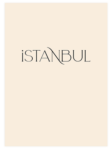 Istanbul With Style - Art Print