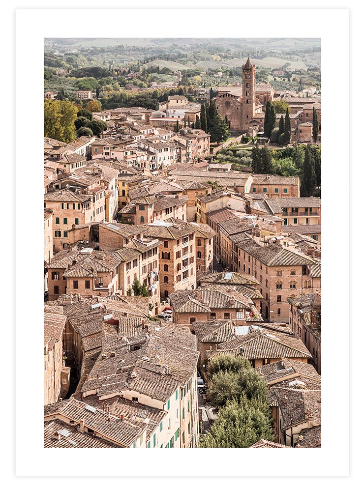 Villaggio in Italia - Art Print Ürün ana görseli
