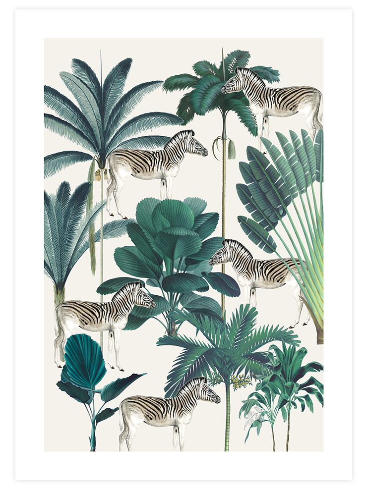 Jungle N4 - Art Print Sanatsal Poster