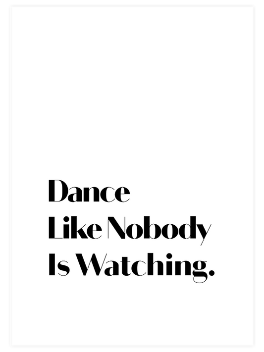 Just Dance Poster - Giclée Baskı