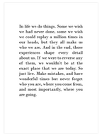 Just Live - Art Print