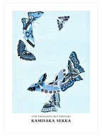 Kamisaka Sekka One Thousand Butterflies N3 - Art Print
