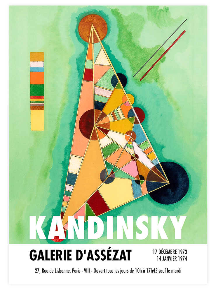 Kandinsky Afiş N1 - Art Print Ürün ana görseli