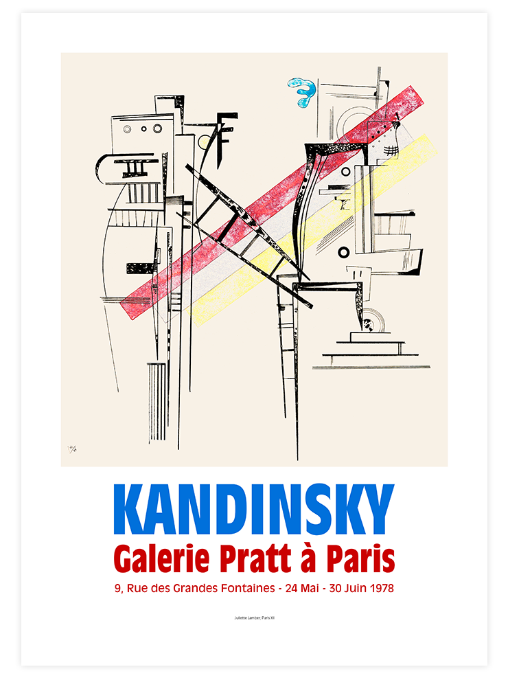 Kandinsky Afiş N10 - Art Print