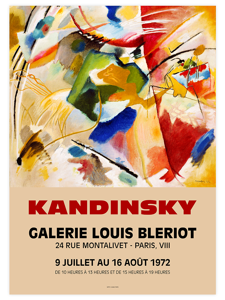 Kandinsky Afiş N15 - Art Print Ürün ana görseli