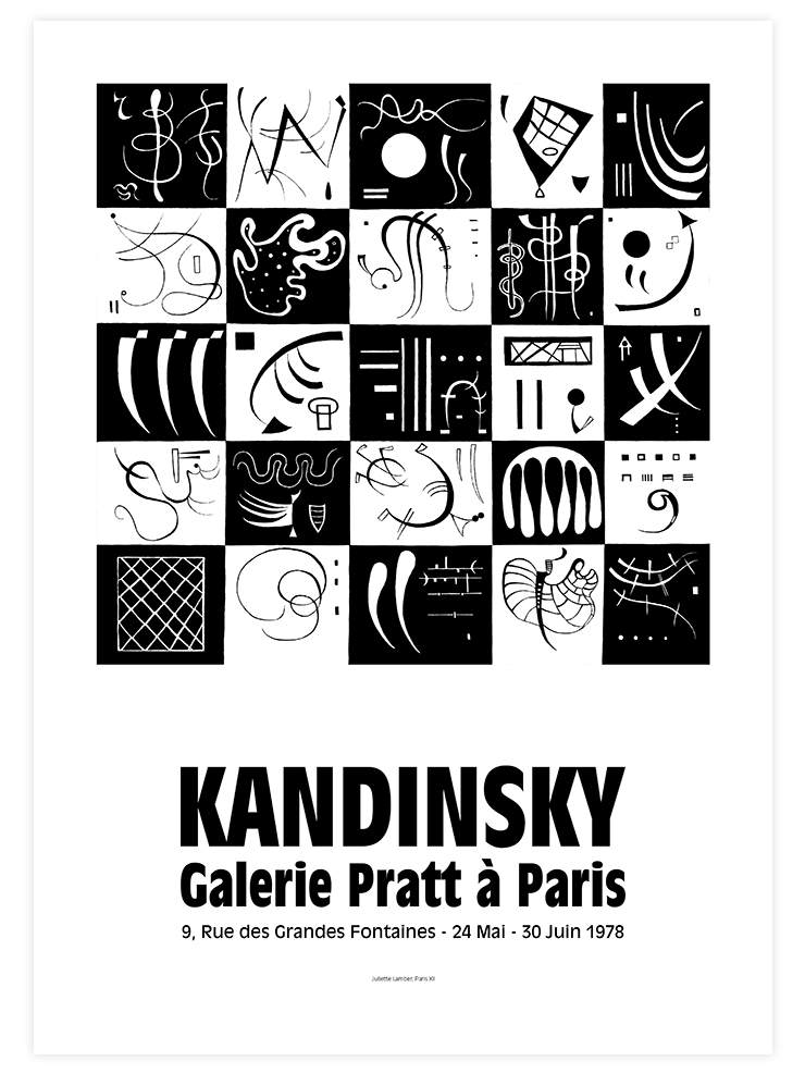 Kandinsky Afiş N7 - Art Print Ürün ana görseli