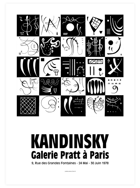 Kandinsky Afiş N7 Poster - Giclée Baskı