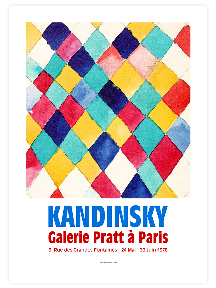 Kandinsky Afiş N8 - Art Print Ürün ana görseli