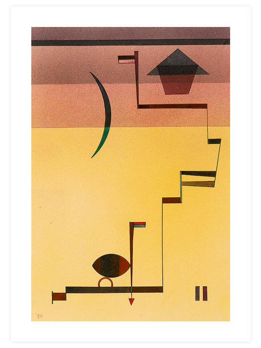 Kandinsky Art N9 Poster - Giclée Baskı