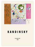 Kandinsky Various Parts - Art Print