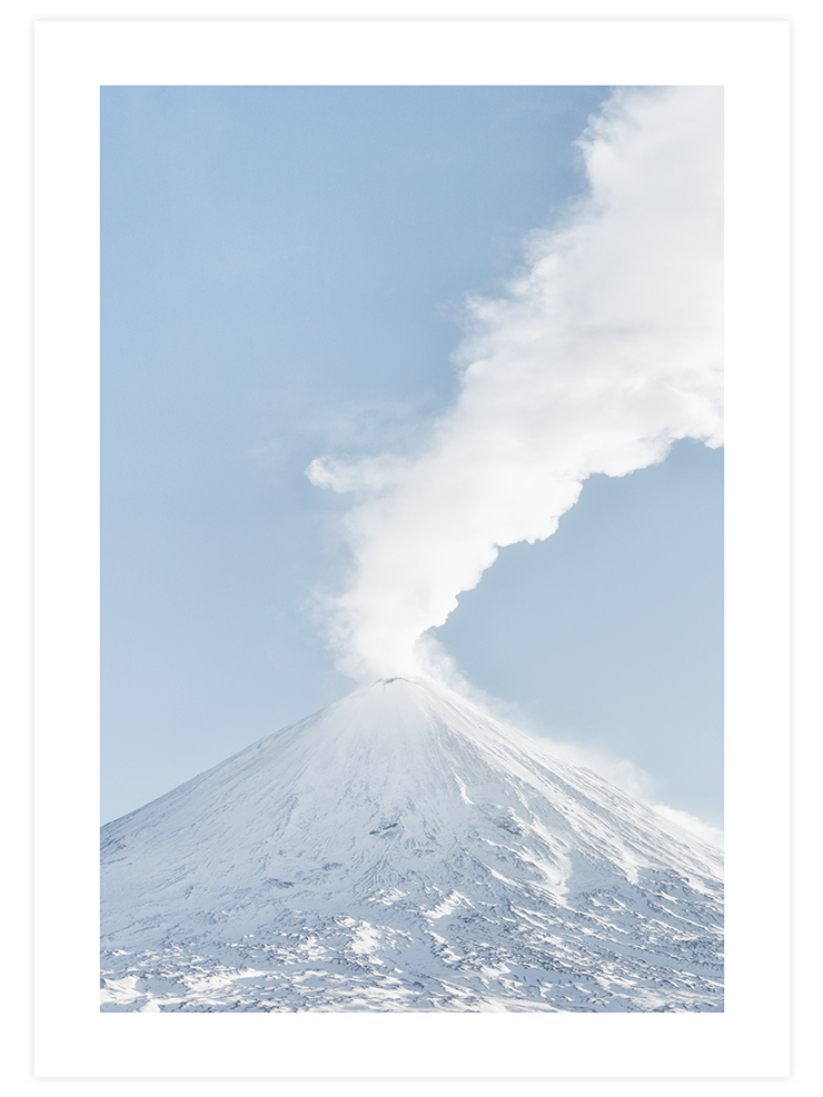 Karlı Dağ - Art Print Ürün ana görseli