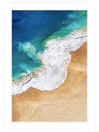 Kum Ve Deniz - Art Print