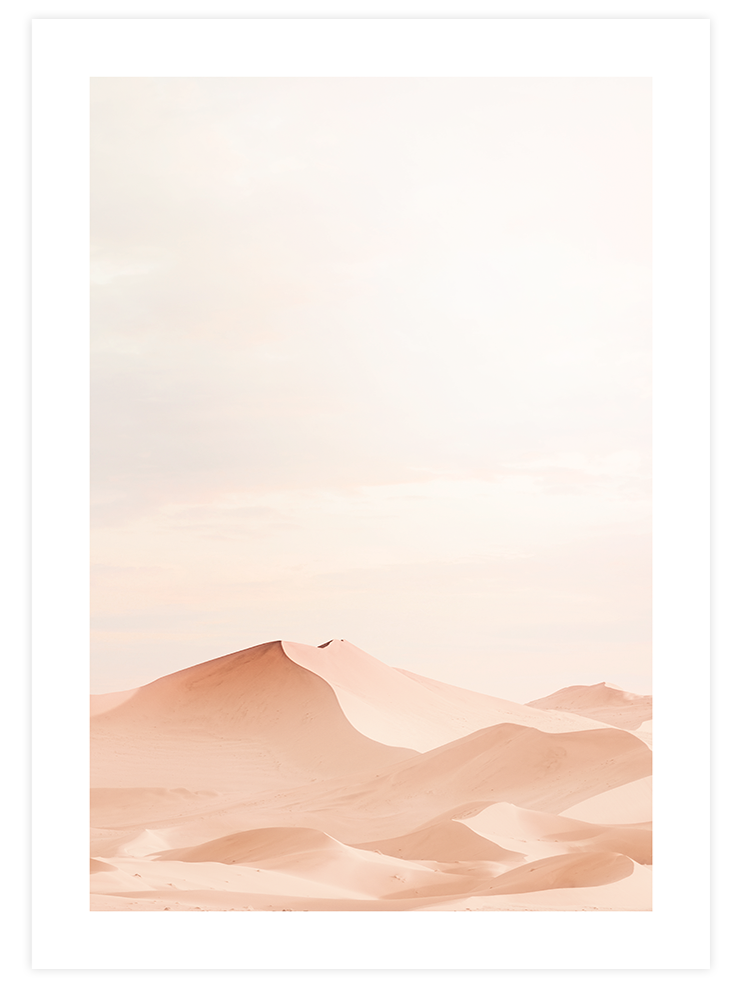 Kumdan Tepeler - Art Print